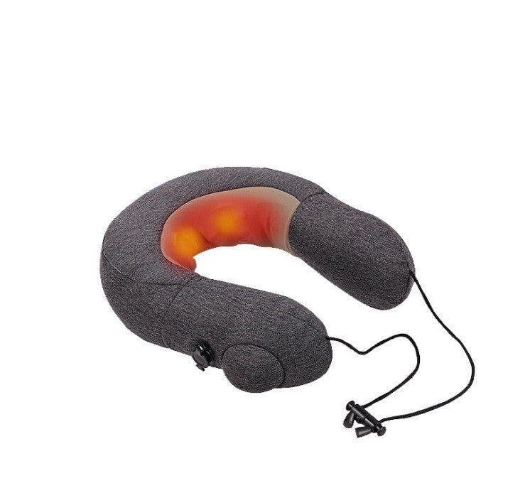 Compact Portable Car Travel Massage Pillow