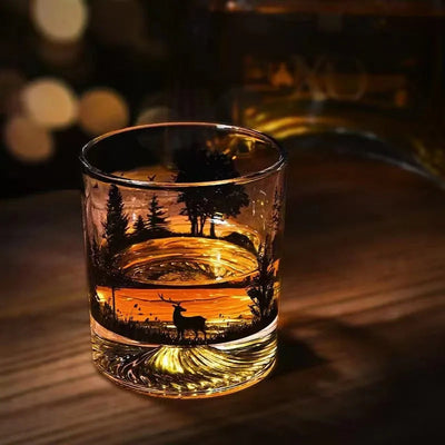 Iceberg Creative Silhouette Wine Glass - Premium Drinkware