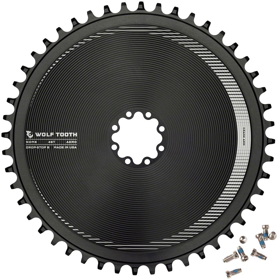 Wolf Tooth Aero Direct Mount Chainring - 48t for SRAM Cranks