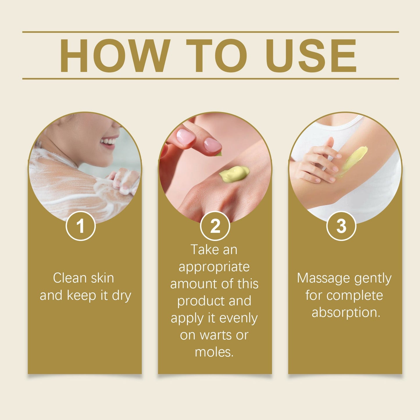 Mole And Wart Care Cream, Soft And Smooth Skin Moisturizing And Repairing Skin Care Cream - Korvel