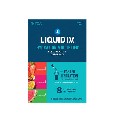 Liquid I.V. Hydration Multiplier – 3-Flavor Variety Pack