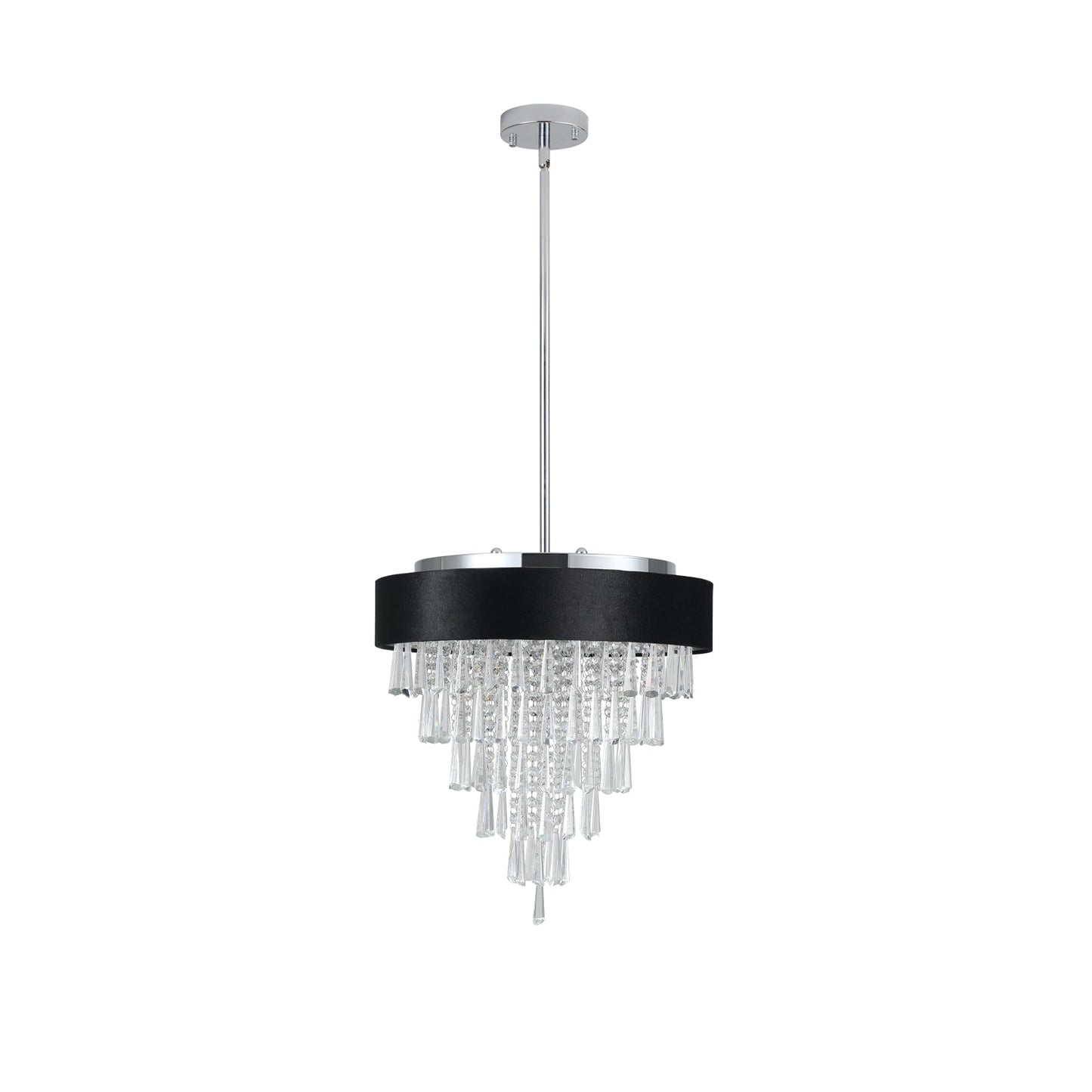 Modern Crystal Chandelier for Living-Room Round Cristal Lamp Luxury Home Decor Light Fixture - Korvel