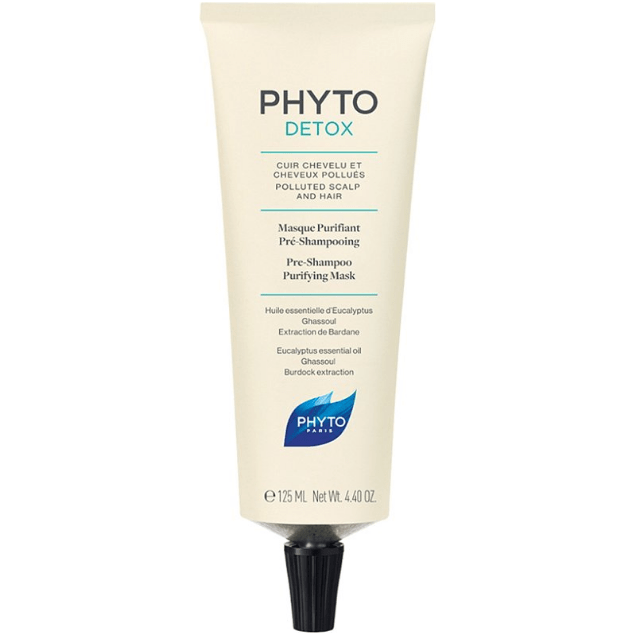 Masque Purifiant Pré-Shampooing Phyto Detox 125ml