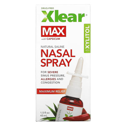 Xlear Saline Nasal Spray Max - 1.5 Fl Oz