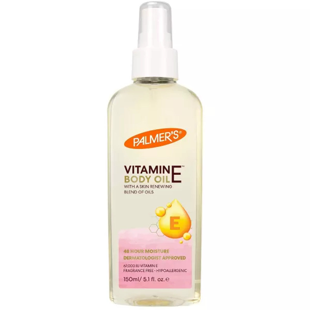 Aceite Corporal Multiusos de Vitamina E Natural de Palmer's, 5.1 oz