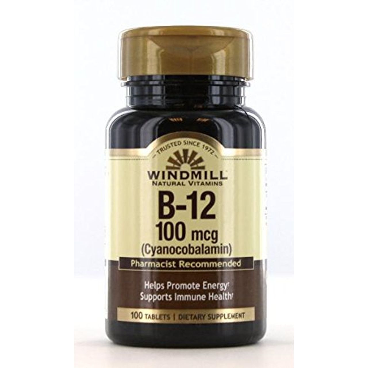 Windmill Vitamin B-12 Tablets 100 Mcg - 100 Count
