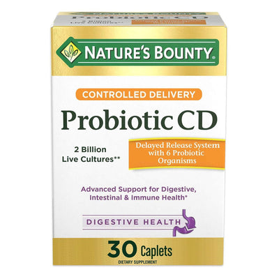 Caplets de livraison contrôlée Probiotique CD de Nature's Bounty
