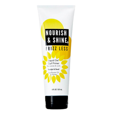 Nourish & Shine Frizz Less Liquid Gel Primer - 8 Fl Oz