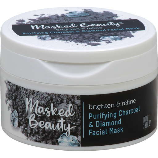 Masque Facial Masked Beauty avec Charbon et Poudre de Diamant