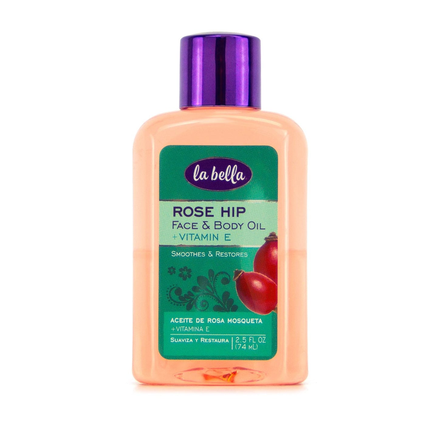 La Bella Rose Hip Body Oil - 2.5fl oz