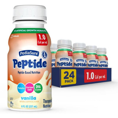 Pediasure Peptide 1.0 Cal Vanilla - 24 Pack