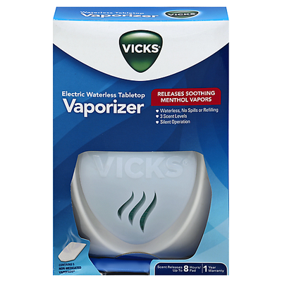 Vicks Electric Waterless Tabletop Vaporizer