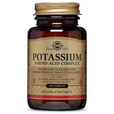 Solgar Potassium Amino Acid Complex - 100 Tablets