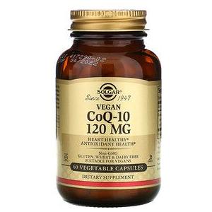 Solgar CoQ-10 120mg - 60 Cápsulas Vegetarianas