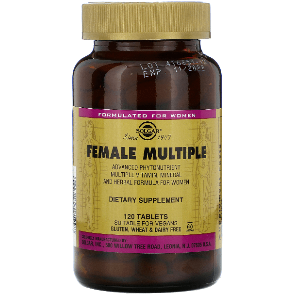Solgar Female Multiple - 120 Tabletas Premium