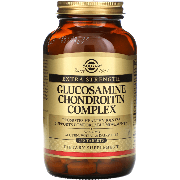 Solgar Extra Strength Glucosamine Chondroitin Complex - 150 Tablets