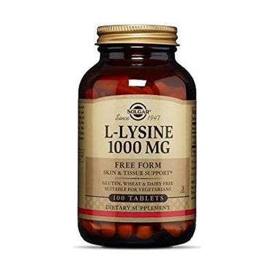 Solgar L-Lysine 1000 mg - 100 Tablets