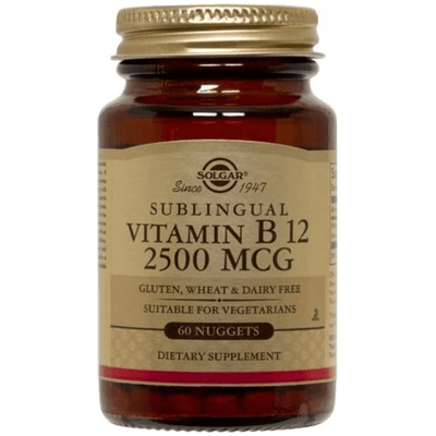 Solgar Vitamin B12 250mcg Nuggets - 60 Count