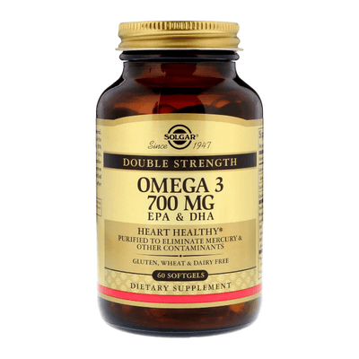 Solgar Double Strength Omega-3 700 mg Softgels - 60 Count