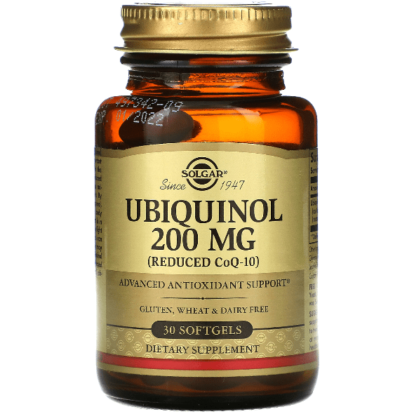 Solgar Ubiquinol 200 mg Softgels - Premium Antioxidant Support