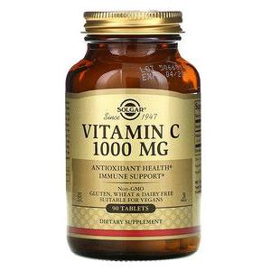 Solgar Vitamin C 1000mg - 90 Premium Tablets