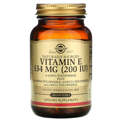 Solgar Vitamina E 134 mg (200 UI) - 100 Cápsulas Blandas
