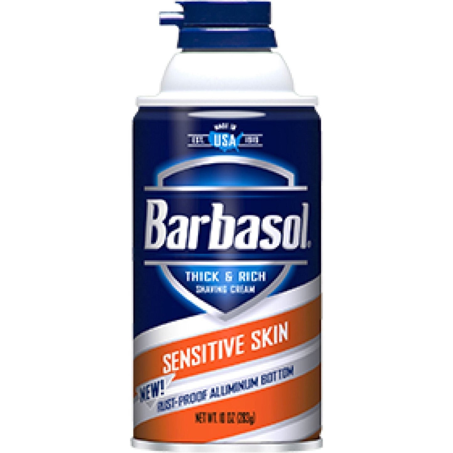Crème à raser épaisse et riche Barbasol pour peaux sensibles 10 oz