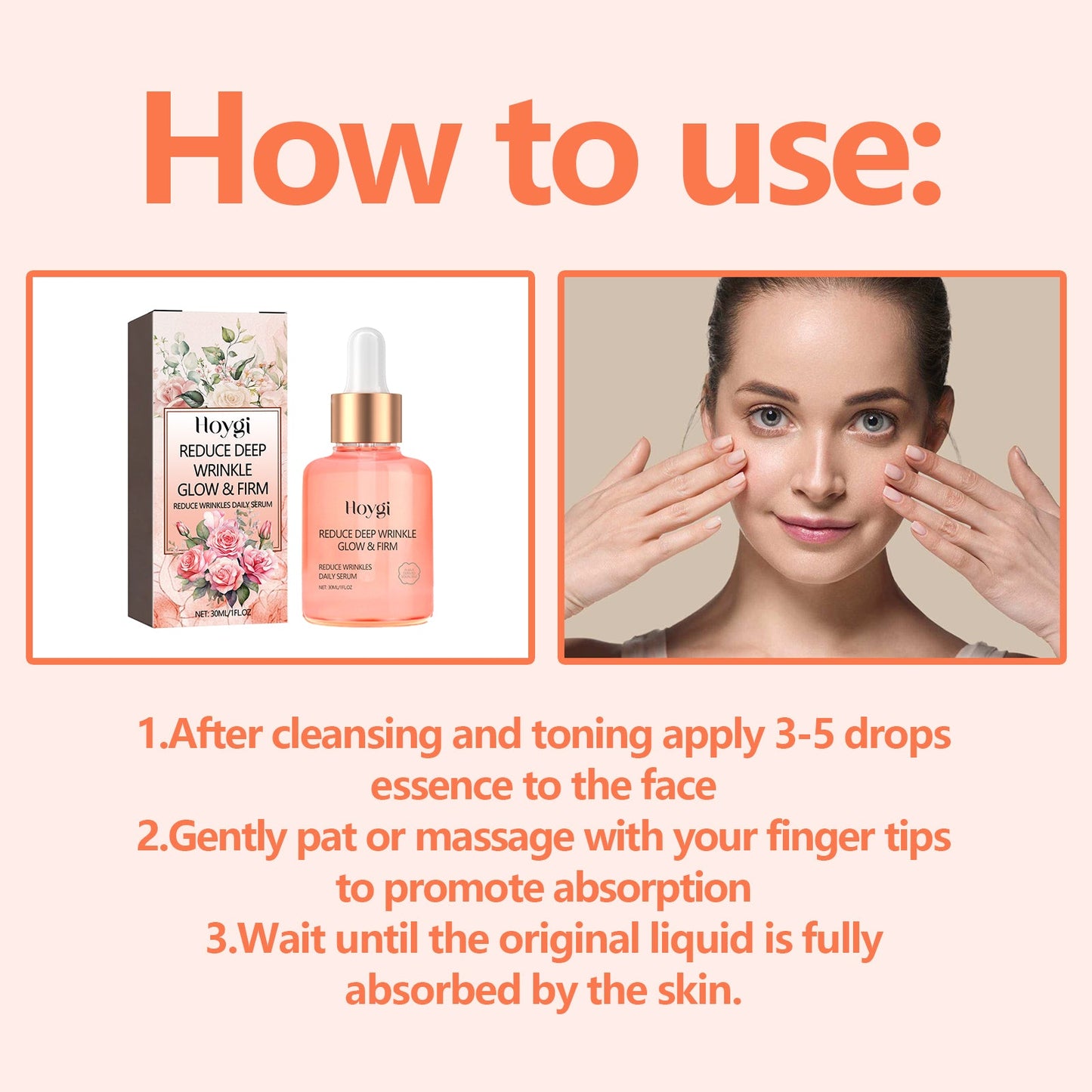Rose Oil Vc Essence Improves Fine Lines Care For Rough And Dry Skin Brightening And Firming Skin Care Essential Oil - Korvel