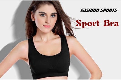 Women sport Bras Sexy Seamless Yoga Shirts Sport Bra Top Comfortable Bra Push Up for Sports Sleep Fitness Clothing 5 color - Korvel