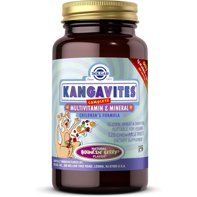 Solgar Kangavites Multivitamine Complet pour Enfants - Saveur Baie