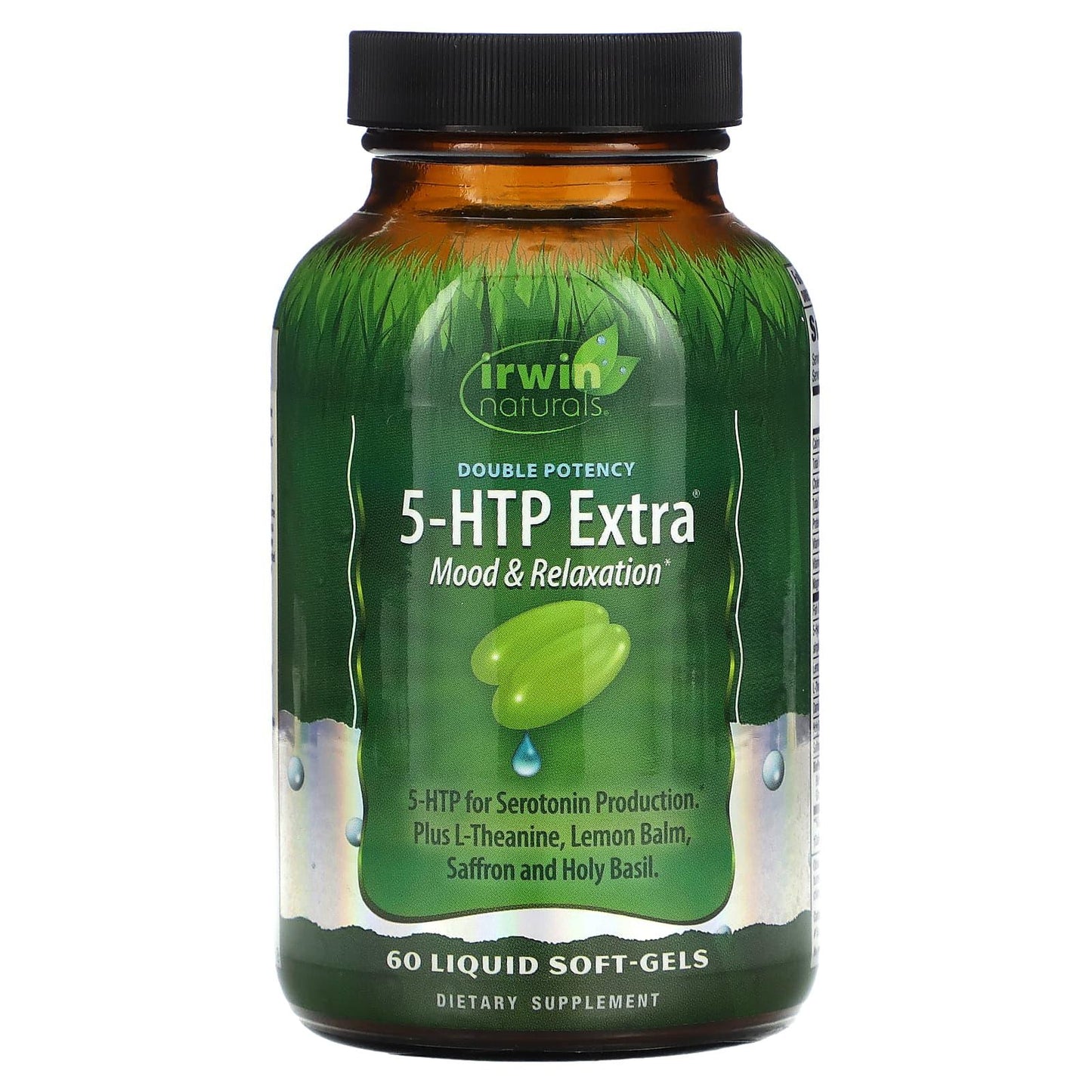 Premium 5-HTP Extra con L-Theanine y Botánicos - 60 Softgels