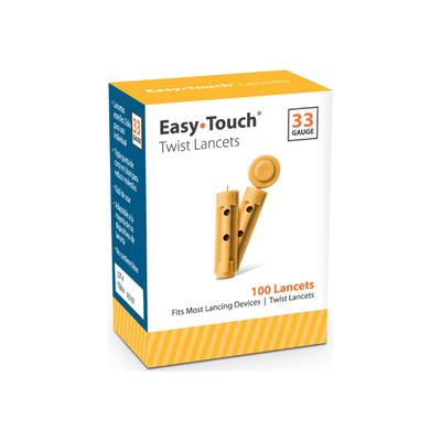 Lancetas Easy Touch Twist de 33 G