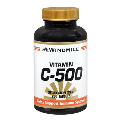 Comprimés de vitamine C-500 Windmill - 250 unités