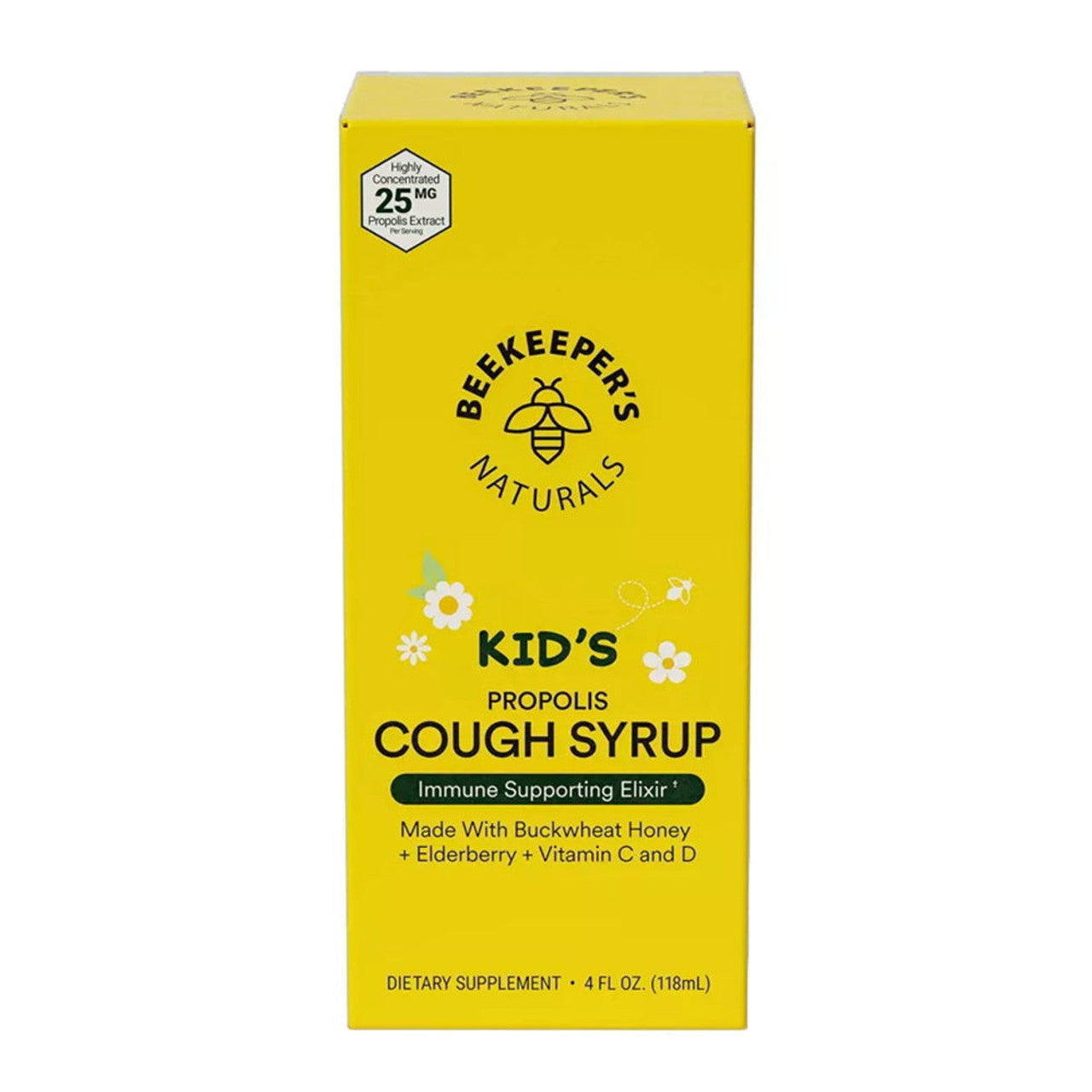 Beekeeper's Naturals Kids' Daytime Propolis Syrup - 4 Fl Oz
