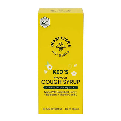 Beekeeper's Naturals Kids' Daytime Propolis Syrup - 4 Fl Oz