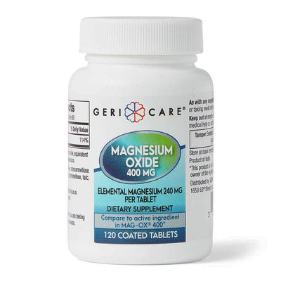 Magnesium Oxide Tablets 400 Mg - 120 Count