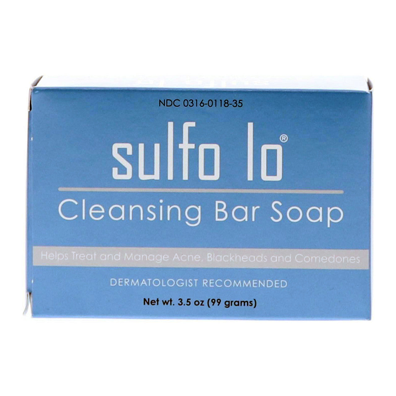 Jabón de Barra Limpiador Sulfo Lo® – 3.50 Oz