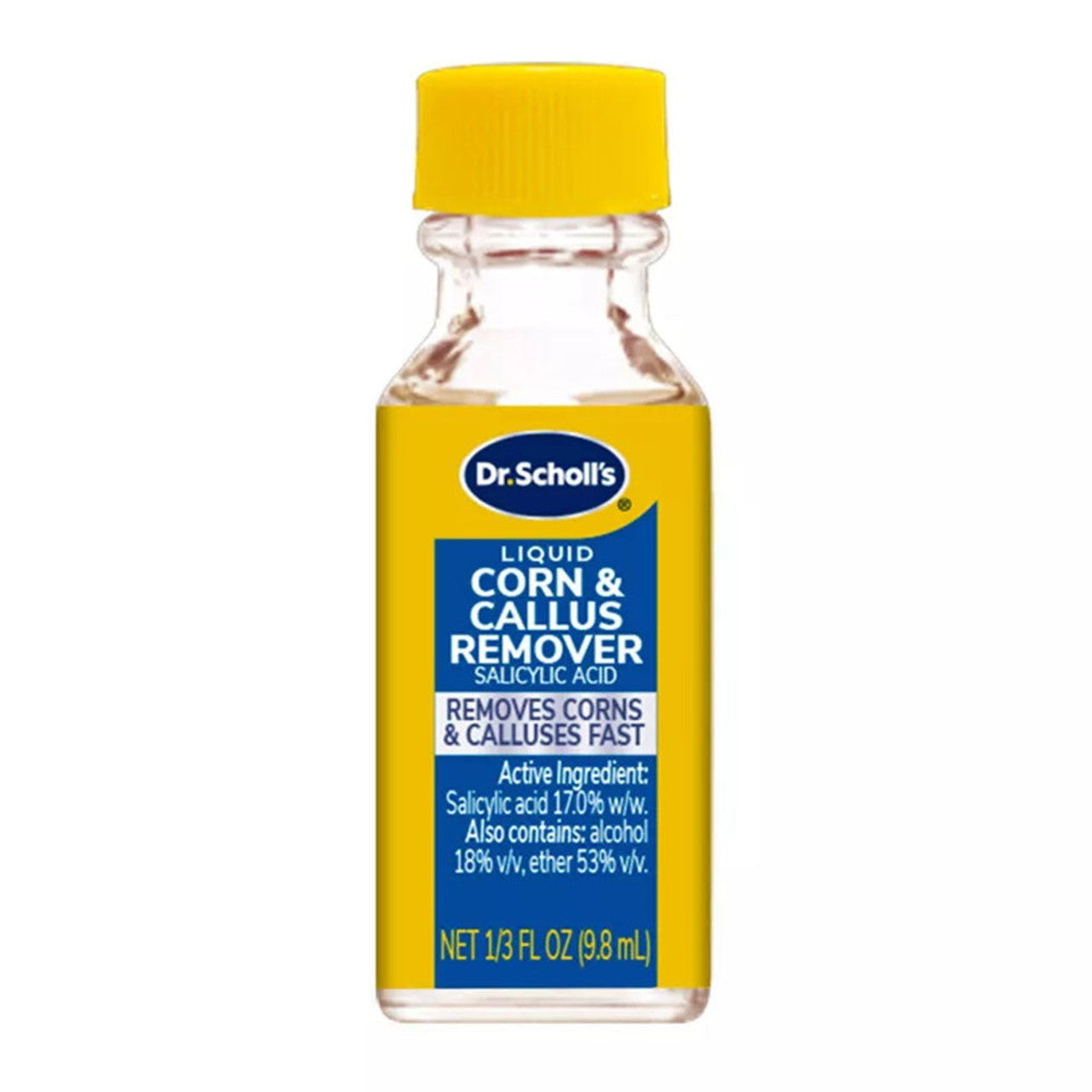 Removedor de callos y durezas líquido de Dr. Scholl's con almohadillas - 9.8 mL