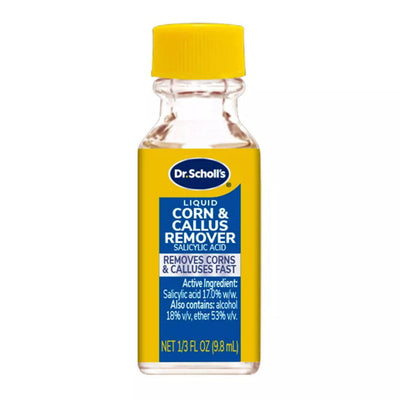 Dr. Scholl's Liquide Éliminateur de Cors et Callosités avec Coussinets - 9,8 mL