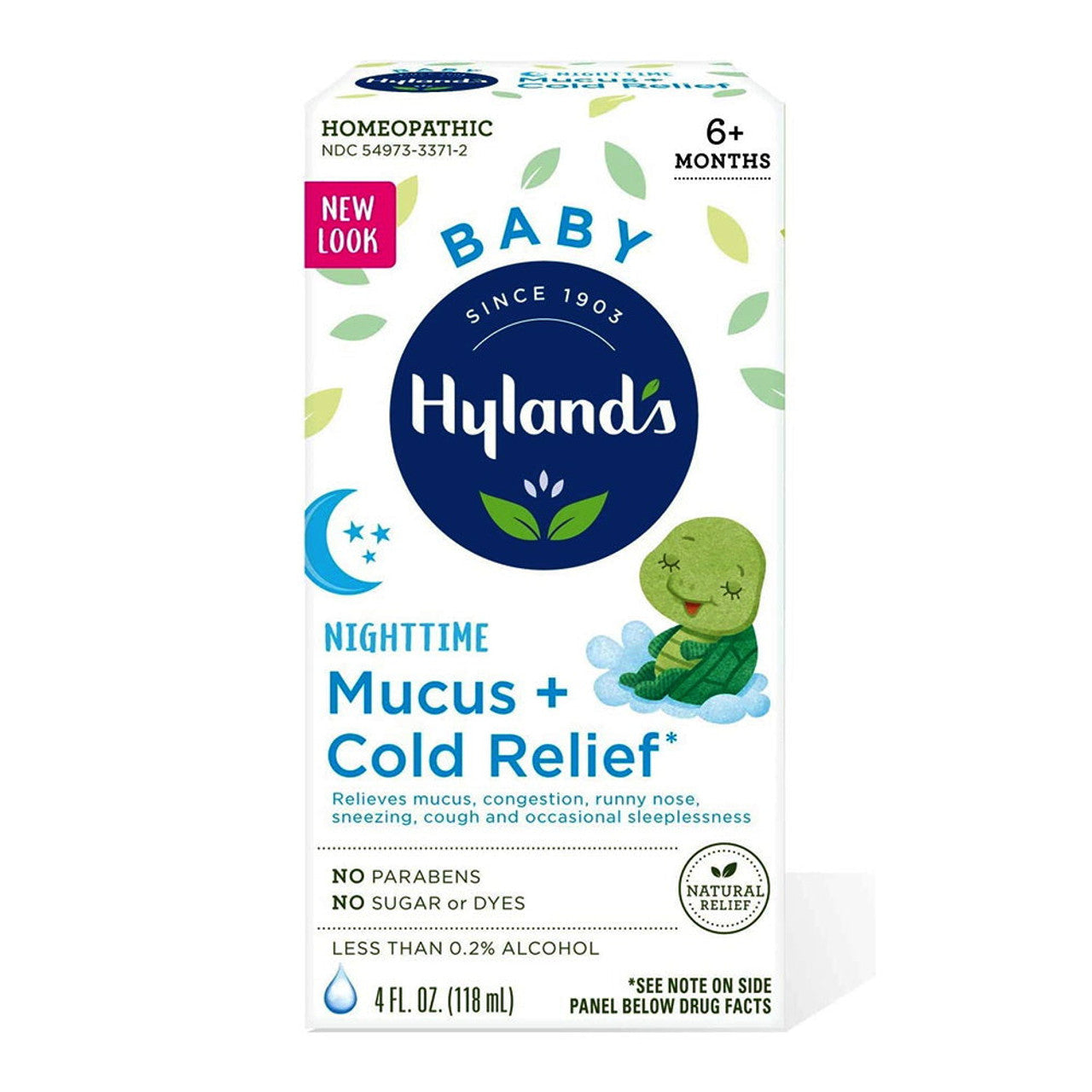 Hyland's Naturals Baby Nighttime Mucus Relief Syrup - 4 Fl Oz