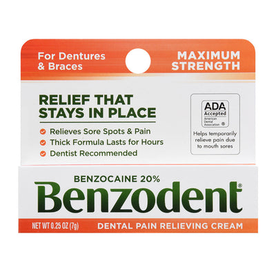 Benzodent Denture Comfort Cream