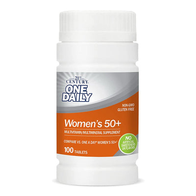 Multivitamines 21e siècle One Daily pour femmes de 50 ans et plus - 100 comprimés