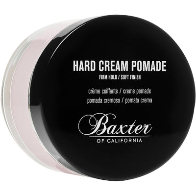 Baxter of California Hard Cream Pomade - Natural Finish, Firm Hold