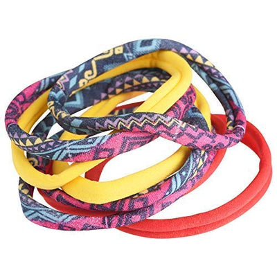 Goody Athletique 3 Piece Hair Elastic Ponytailers - Tribal