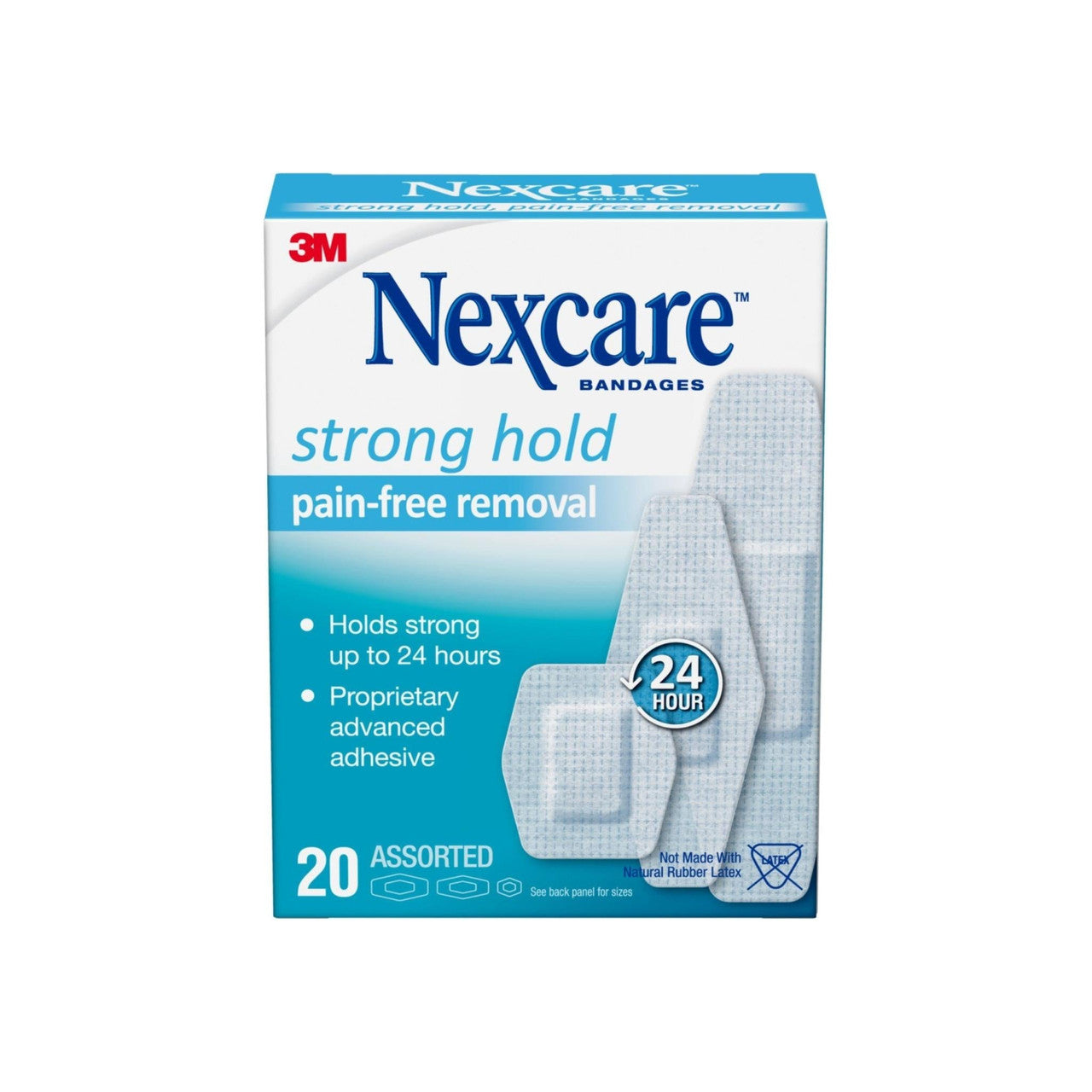 Bandages Nexcare pour Peau Sensible - Tailles Assorties