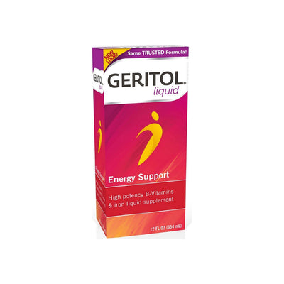 Complément liquide de soutien énergétique Geritol - 4 oz