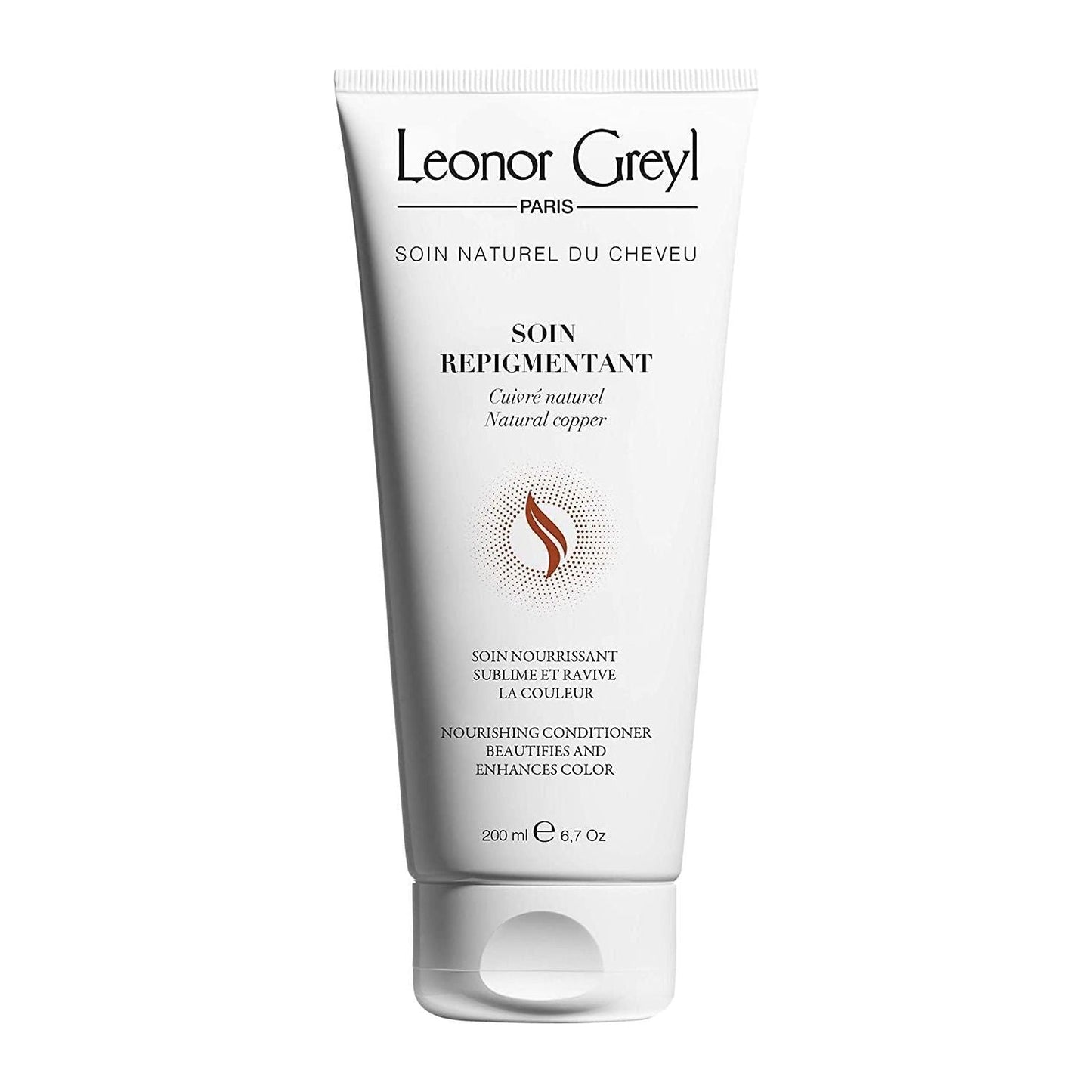 Après-shampooing naturel repigmentant cuivre Leonor Greyl 6,7 oz