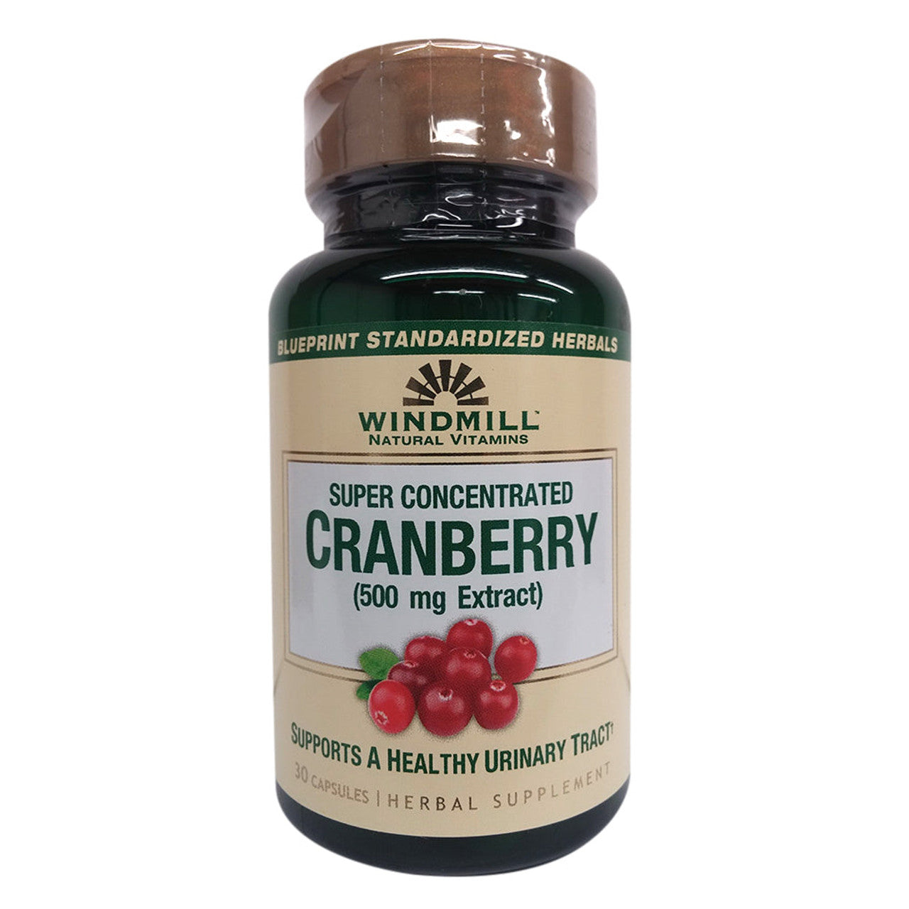 Gélules de canneberge Windmill 500mg - 30 unités