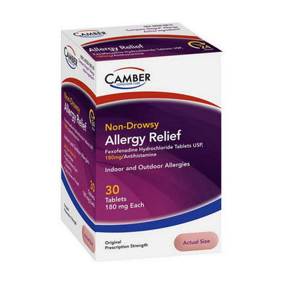 Camber Fexofenadine HCL - Premium Allergy Relief