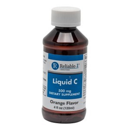 Reliable 1 Laboratories Liquid C 500 Mg - Orange Flavor